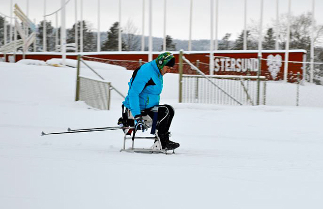 Aranha vai representar o Brasil em Sochi na modalidade esqui cross country adaptado
