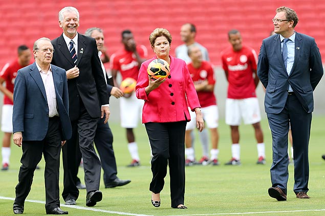 Dilma Rousseff dijo que el Mundial en Brasil ser un "Mundial de la paz"