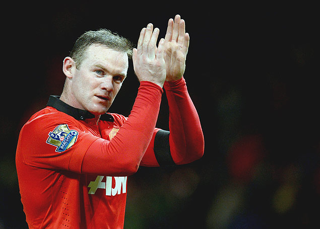O atacante Wayne Rooney, que est no Manchester United desde 2004