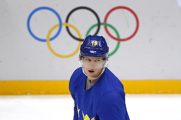 Niklas Backstrom, jogador de hquei no gelo da seleo da Sucia