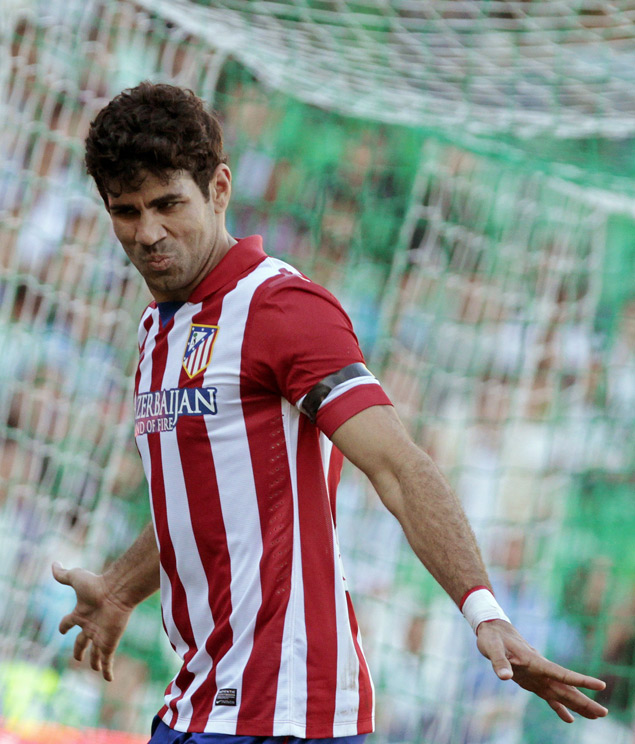 Spain put on its list the striker Diego Costa, who said no to Felipo last year