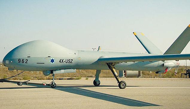 O drone do Exército israelense que será usado pelo Brasil na Copa do Mundo