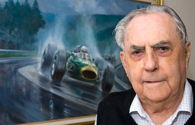 O ex-piloto Jack Brabham, que morreu aos 88 anos