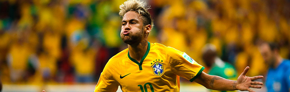 Com dois gols de Neymar, artilheiro da Copa, Brasil passa para as oitavas de final e enfrenta mata-mata contra o Chile neste sábado