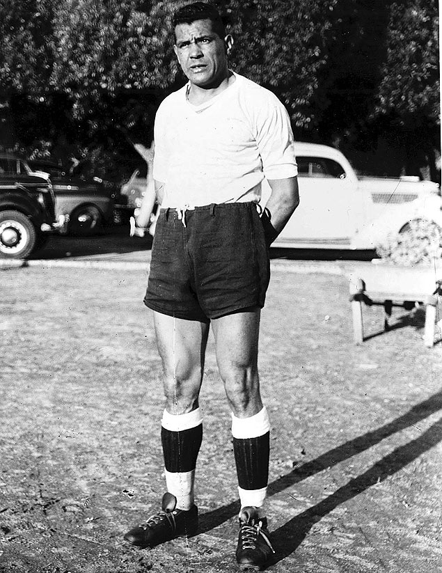 O jogador uruguaio Obdulio Varela, em 1950 
