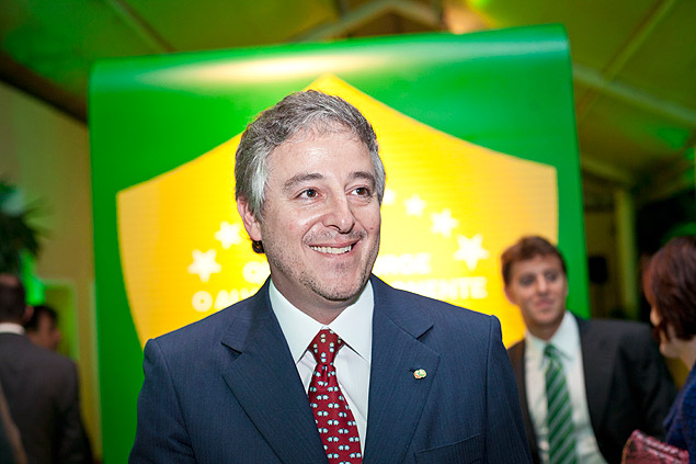 Paulo Nobre, atual presidente do Palmeiras