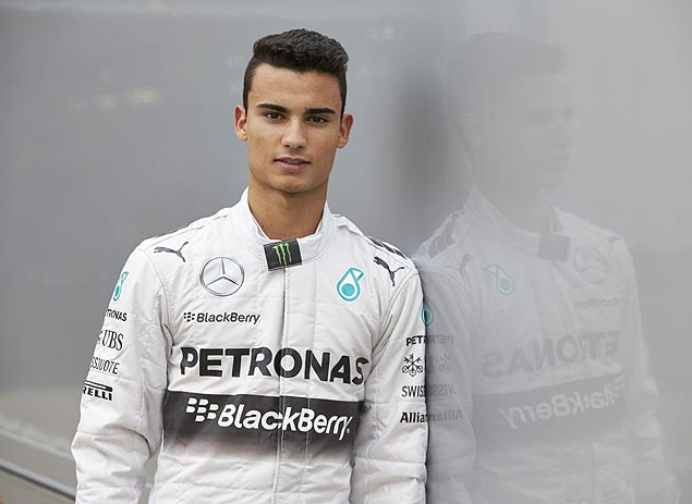 Pascal Wehrlein, 19,  o novo piloto reserva da Mercedes
