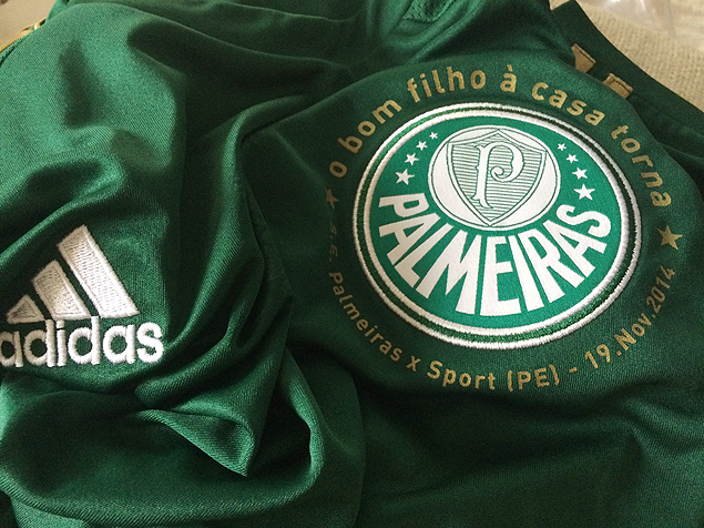 Camisa Palmeiras que ser usada na estreia do novo estdio