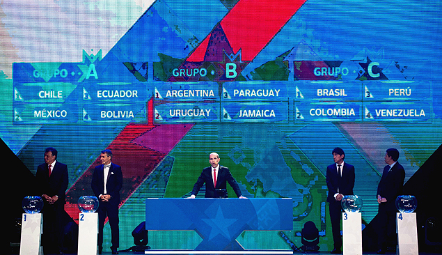 Sorteio da Copa América-2015