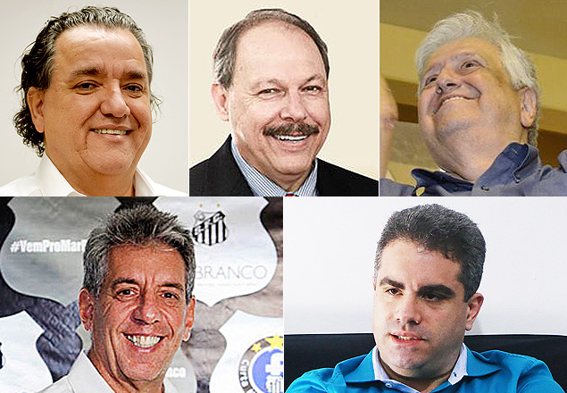 Nabil Khaznadar, Jos Carlos Peres, Modesto Roma Jr., Fernando Silva e Orlando Rollo