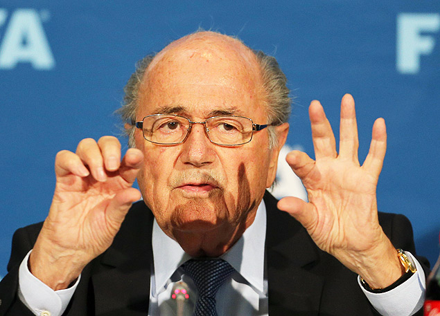 Joseph Blatter, atual presidente da Fifa
