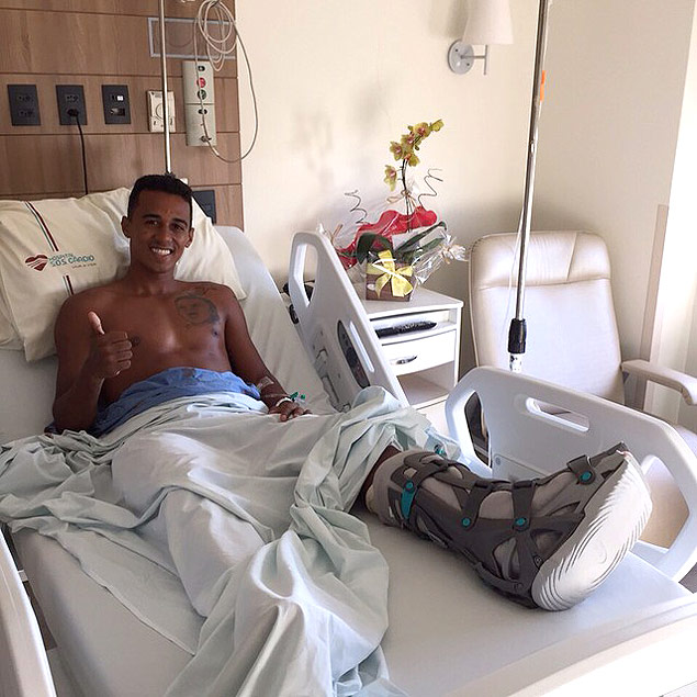 Juninho teve alta do hospital nesta quarta-feira (28)