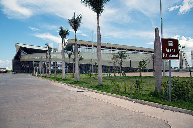 Arena Pantanal, em Cuiab, principal palco do futebol do Mato Grosso