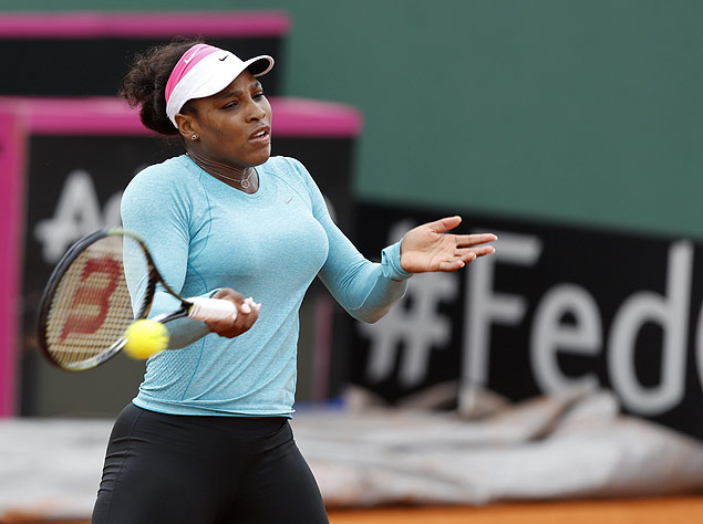 A americana Serena Williams, que volta a jogar em Indian Wells aps 14 anos