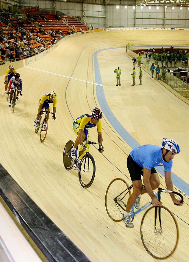 Competies de ciclismo no veldromo durante os Jogos Pan-Americanos-2007