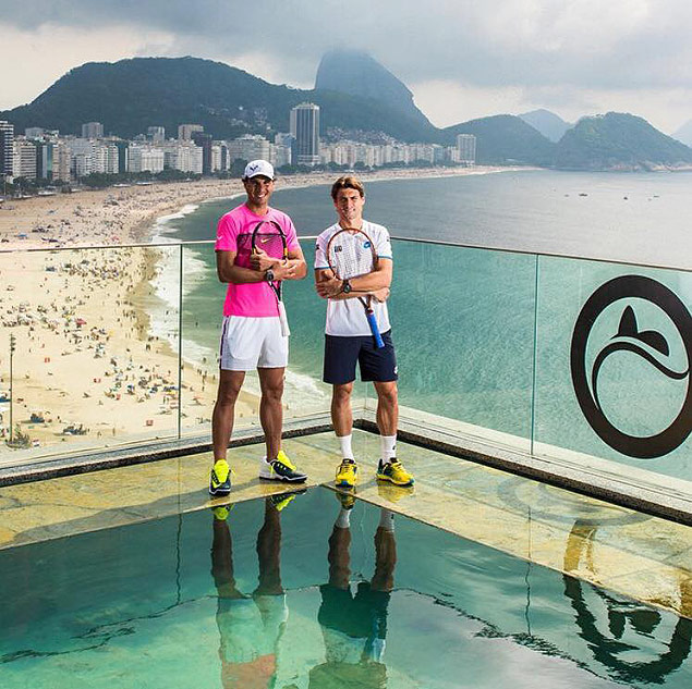 Os espanhis Rafael Nadal e David Ferrer so os principais destaques do Aberto do Rio
