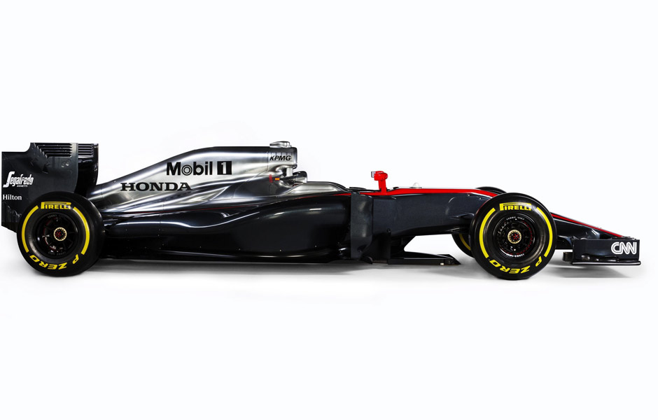 Comparao da McLaren/Honda de 1992 com o carro de 2015