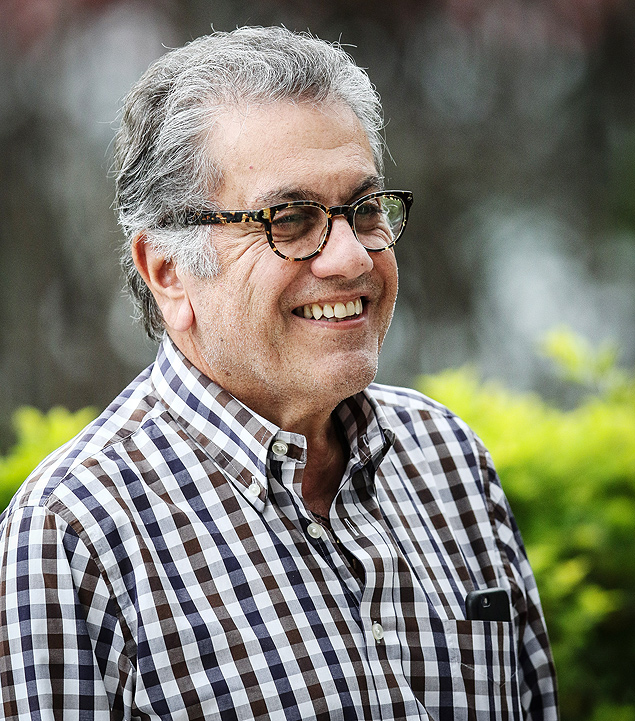 O presidente do So Paulo, Carlos Miguel Aidar