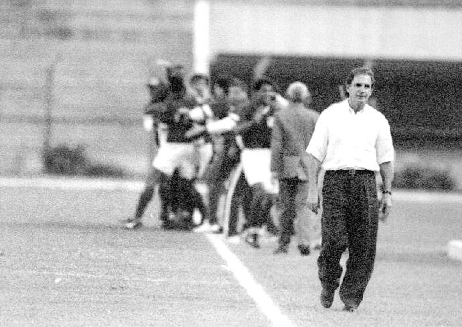 Carlos Alberto Silva durante jogo do Palmeiras, pelo Campeonato Paulista-1995