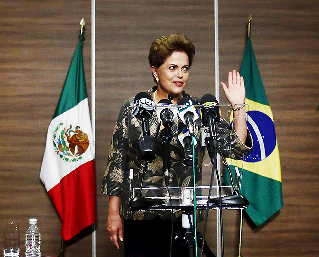 Dilma Rousseff  homenageada pelo senado mexicano