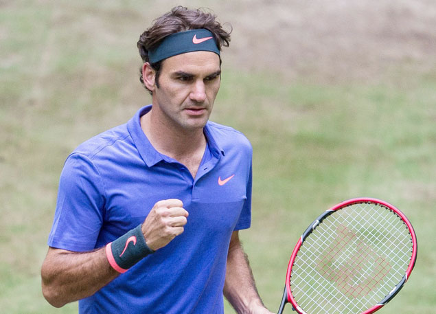 O suo Roger Federer disputa a 130 final na carreira; em Halle, ser a 10