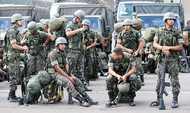 Forças Armadas durante a Copa do Mundo-2014