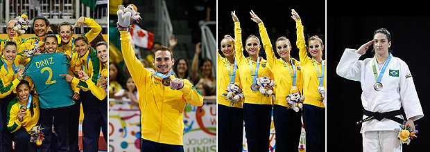 O Brasil faturou 141 medalhas; veja galeria com os atletas que subiram ao pódio