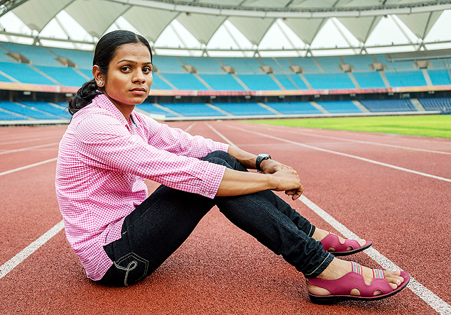 A atleta indiana Dutee Chand