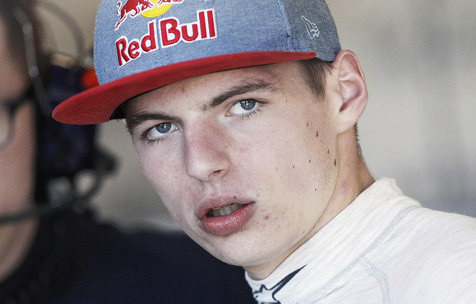 Toro Rosso Formula One driver Max Verstappen of the Netherlands looks on during the second practice session of the Australian F1 Grand Prix at the Albert Park circuit in Melbourne March 13, 2015. REUTERS/Brandon Malone (AUSTRALIA - Tags: SPORT MOTORSPORT F1 HEADSHOT) ORG XMIT: MEL152