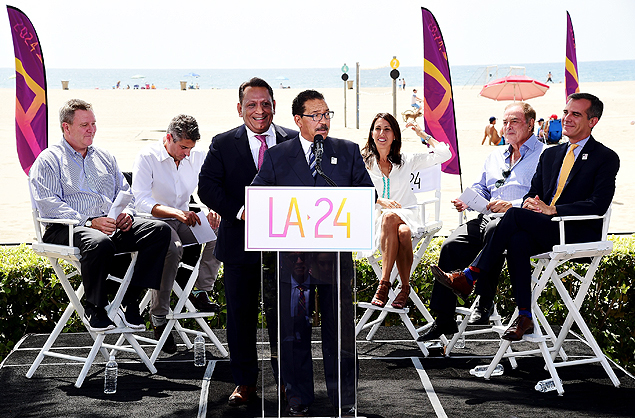 Los Angeles apresenta a candidatura para sediar a Olimpada de 2024