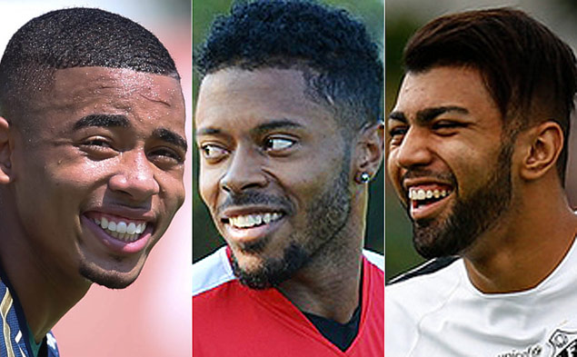 Gabriel Jesus; Michel Bastos; Gabriel Barbosa