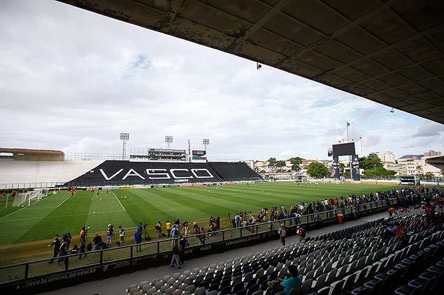 O estdio de So Janurio, que ser palco do jogo entre Vasco e Corinthians