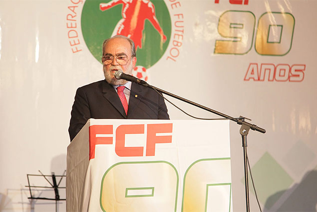 Delfim Peixoto, presidente da Federao Catarinense de Futebol