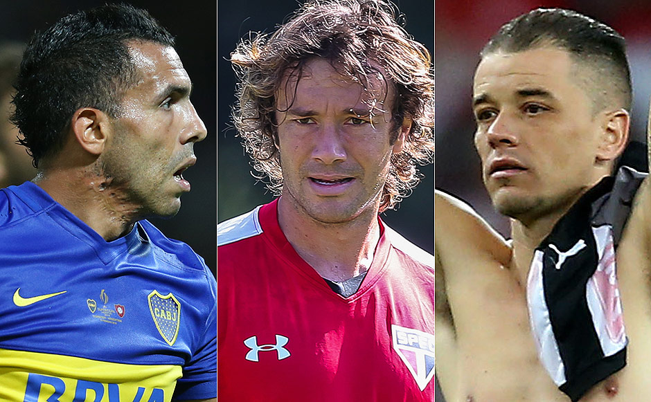 Tevez, Lugano e D'Alessandro, astros da Libertadores de 2016