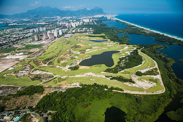 Campo de golfe que ser utilizado nos Jogos Olmpicos do RioRenato Sette Cmara/Prefeitura do Rio