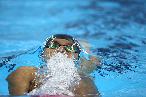 Brandonn Almeida. Trofeu Maria Lenk de Natacao, realizado no Centro Aquatico Olimpico. 15 de abril de 2016, Rio de Janeiro, RJ, Brasil. Foto: Satiro Sodr/ SSPress