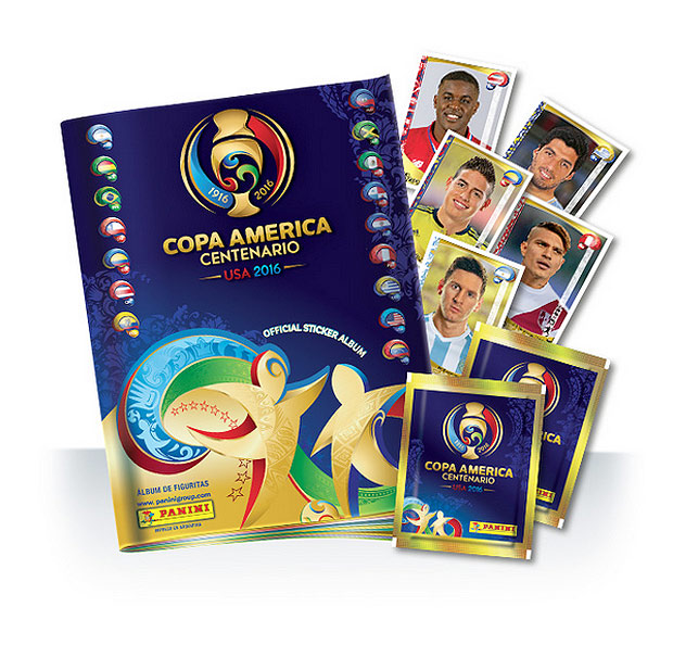O lbum de figurinhas da Copa Amrica
