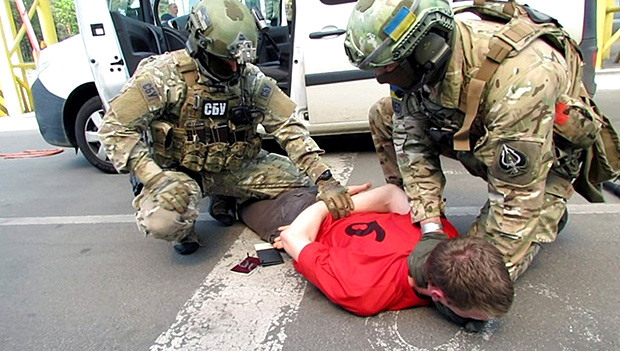 Francs detido pelo Servio Ucraniano de Segurana