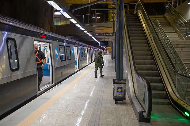 RIO DE JANEIRO, RJ, BRASIL - 30-07-2016: Estacao Sao Conrado da linha 4 do Metro inaugurada hoje. (Diego Padgurschi / Folhapress - ESPORTE) ***EXCLUSIVO***