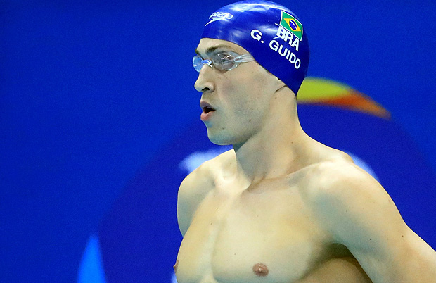 Guilherme Guido durante disputa dos Jogos do Rio