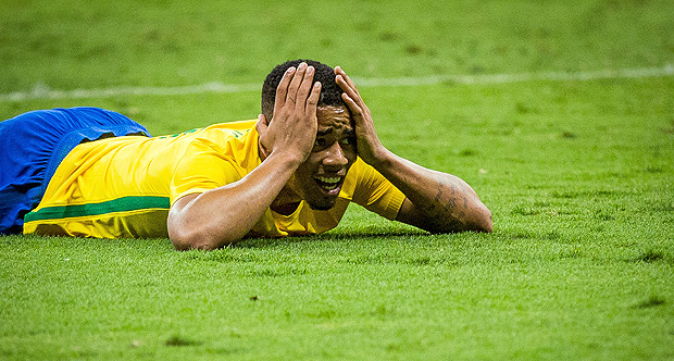 Gabriel Jesus lamenta oportunidade perdida. Brasil segue sem marcar gols na Olimpíada