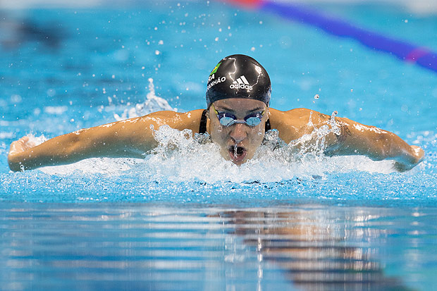 NATAAO JOANA MARANHAO &#150; ESTADIO AQUATICO OLIMPICO - RIO DE JANEIRO 08/08/2016 JOANA MARANHAO - NA PROVA DE CRASSIFICATORIA DOS 200M DURANTE OLIMPIADAS DO RIO 2016. FOTO ANTONIO MILENA/VEJA/NOPP