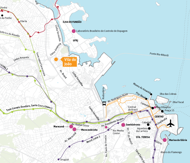Mapa Vila do João