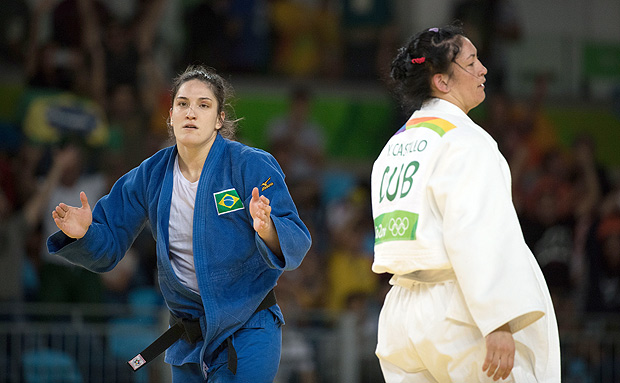 Mayra Aguiar vence a disputa pelo bronze