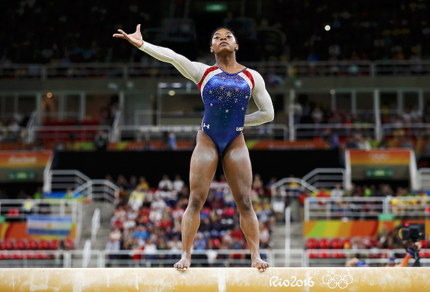 Simone compete na Rio-2016