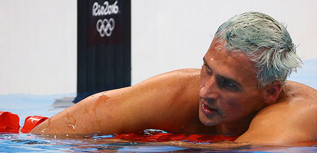 O nadador americano Ryan Lochte