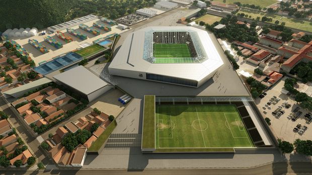 Novo projeto do Arena Santos
