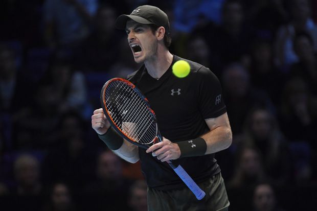Andy Murray comemora ttulo nas Finais da ATP