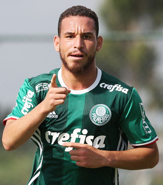 O atacante Iacovelli, do Palmeiras