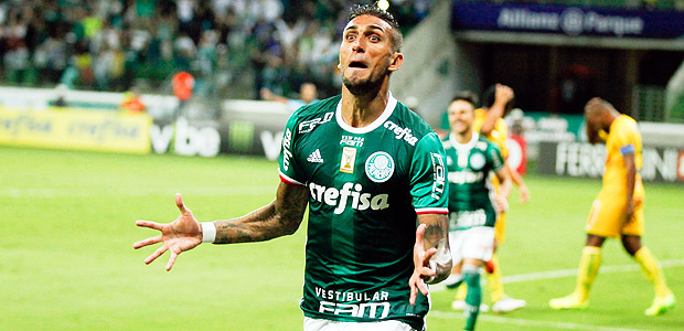 Rafael Marques durante jogo do Palmeiras contra o Mirassol